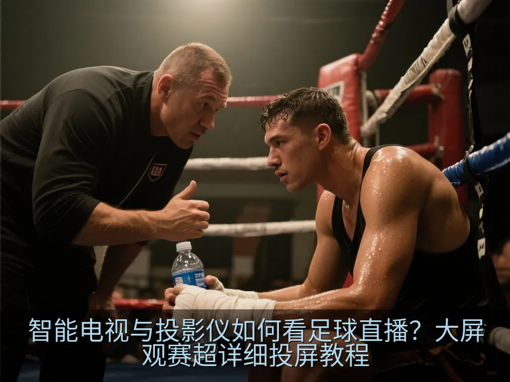 手机与智能电视通过Wi-Fi网络进行无线投屏连接的极简示意图